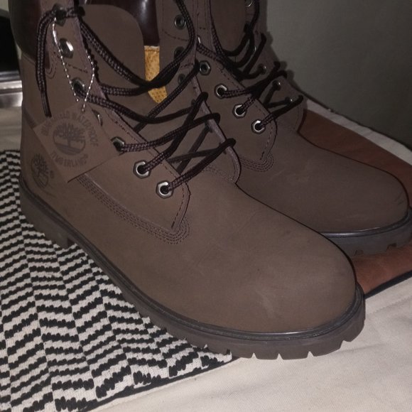 Brown Leather Timberlands - Picture 9 of 9